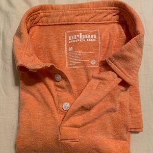 Men’s Urban Pipeline Orange Polo